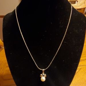 Faux Pearl Necklace
